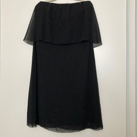 NWOT Strapless little black dress - Picture 5 of 6